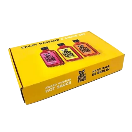 3 Sauces Set "The Best" - 3x100ml - CRAZY BASTARD 5 3 Sauces Set "The Best" - 3x100ml - CRAZY BASTARD – Image 3