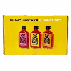 3 Sauces Set "The Best" - 3x100ml - CRAZY BASTARD
