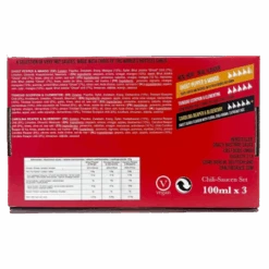 3 Sauces Set "HOT" - CRAZY BASTARD -LA MAISON DU BARBECUE 3 sauces set hot crazy bastard 2