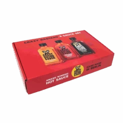 3 Sauces Set "HOT" - CRAZY BASTARD -LA MAISON DU BARBECUE 3 sauces set hot crazy bastard 3