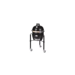 Barbecue Ceramique Junior 2.0 Noir Sur Chariot MONOLITH -LA MAISON DU BARBECUE barbecue ceramique monolith junior noir sur chariot 3