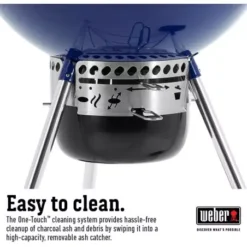 Barbecue Charbon Master-Touch Gbs 5750 - Ocean Blue - WEBER -LA MAISON DU BARBECUE barbecue charbon master touch gbs 5750 57 cm ocean blue 3