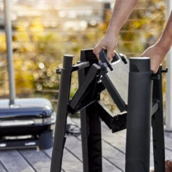 Barbecue Electrique Lumin Compact Sur Stand - Black - WEBER -LA MAISON DU BARBECUE barbecue electrique lumin compact black sur stand weber 4