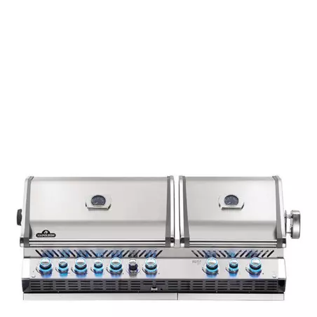 Napoleon Barbecue Encastrable Gaz Built-I Pro825 + 4 Brûleurs + 2 Sizzle Interieurs + Brûleur Arriere + Fumoir 3 Napoleon Barbecue Encastrable Gaz Built-I Pro825 + 4 Brûleurs + 2 Sizzle Interieurs + Brûleur Arriere + Fumoir