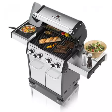 Barbecue Gaz Baron S 490 Ir Avec Plancha Et Rôtissoire BROIL KING 5 Barbecue Gaz Baron S 490 Ir Avec Plancha Et Rôtissoire BROIL KING – Image 3