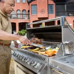 Napoleon Barbecue Gaz Naturel Pro 665 4 Bruleurs + Sizzle Lateral + Fumoir -LA MAISON DU BARBECUE barbecue gaz naturel pro 665 4 bruleurs sizzle lateral fumoir 4