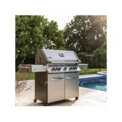 Napoleon Barbecue Gaz Prestige 665 INOX 5 Brûleurs + Sizzle Latéral + Brûleur Arrière -LA MAISON DU BARBECUE barbecue gaz prestige 665 5 bruleurs sizzle lateral bruleur arriere 6
