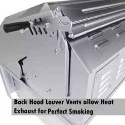 Barbecue Encastrable Hybride Charbon De Bois Et Gaz 30" - 76cm - SUNSTONE -LA MAISON DU BARBECUE barbecue hybride gaz charbon de bois 76cm 10