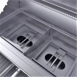 Barbecue Encastrable Hybride Charbon De Bois & Gaz 42" - 106cm - SUNSTONE 13 Barbecue Encastrable Hybride Charbon De Bois & Gaz 42" - 106cm - SUNSTONE -LA MAISON DU BARBECUE barbecue hybride gaz charbon de bois 76cm 3