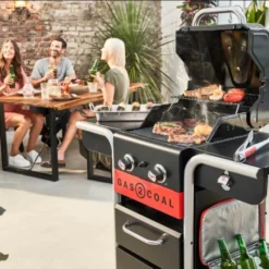 Barbecue Hybride Gaz & Charbon Gas2Coal 2.0 2 Brûleurs -LA MAISON DU BARBECUE barbecue hybride gaz charbon gas2coal 20 2 bruleurs 2