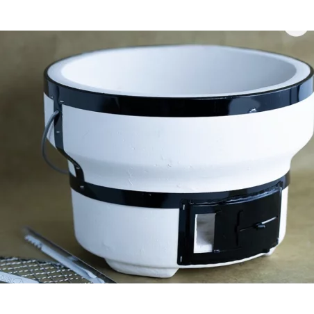 Barbecue Japonais Rond Shichirin YAKINIKU Diam:25 H:16 4 Barbecue Japonais Rond Shichirin YAKINIKU Diam:25 H:16 – Image 2