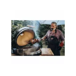 Barbecue Ceramique Le Chef Pro 2.0 Noir à Poser - MONOLITH -LA MAISON DU BARBECUE barbecue kamado le chef noir sans chariot monolith 3