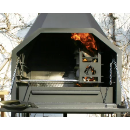 Barbecue Sud-Africain Braai Supreme 800 à Poser 3 Barbecue Sud-Africain Braai Supreme 800 à Poser