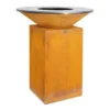 Brasero OFYR Classic 85 Plancha Acier Corten Pied 75cm -LA MAISON DU BARBECUE brasero ofyr classic 85 acier cortene