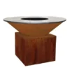 Brasero OFYR XL Plancha Acier Corten Pied 50cm
