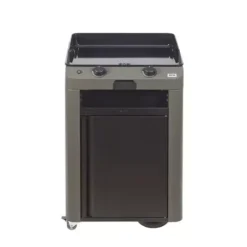 Chariot Plancha Fusion 60 Gris Cargo 2024 - ENO -LA MAISON DU BARBECUE chariot ferme 2022 pour plancha fusion 60 gris cargo eno 3