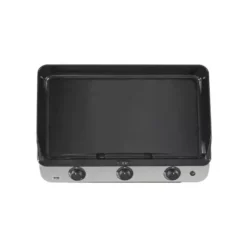 Chariot Plancha Fusion 75 Noir / Inox 2024 - ENO -LA MAISON DU BARBECUE chariot ferme 2023 pour plancha fusion 75 noir inox eno 4