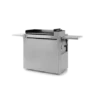 Chariot Premium 75 Inox Fermé - FORGE ADOUR -LA MAISON DU BARBECUE chariot plancha premium inox ferme 75