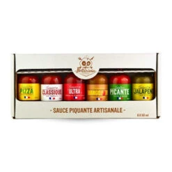 Coffret 6 Sauces Piquantes - HELLICIOUS