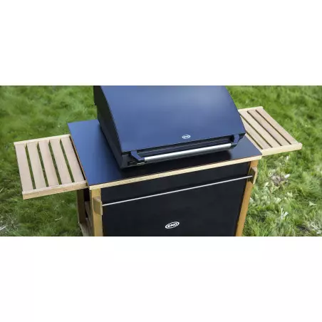 Desserte Pour Plancha Robinier Hpl Noir EMILE - ENO 7 Desserte Pour Plancha Robinier Hpl Noir EMILE - ENO – Image 5