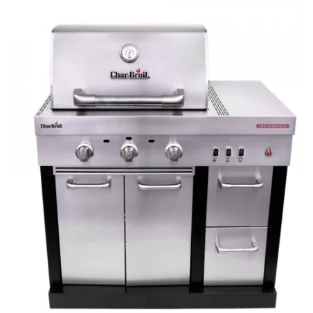 Ensemble Barbecue Gaz & Meuble Ultimate 3200 - CHAR BROIL 3 Ensemble Barbecue Gaz & Meuble Ultimate 3200 - CHAR BROIL