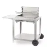 Grilloir + Chariot Vintage Montory Inox 61 X 40 -LA MAISON DU BARBECUE grilloir montory inox sur chariot vintage inox