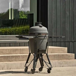 Kamado VX Medium Complete Sur Chariot - THE BASTARD -LA MAISON DU BARBECUE kamado vx medium complete sur chariot the bastard 6