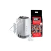 Kit Cheminee D'Allumage + 2kg Briquettes - 17631 - WEBER 1 Kit Cheminee D'Allumage + 2kg Briquettes - 17631 - WEBER -LA MAISON DU BARBECUE kit cheminee d allumage rapidfire weber 2 kg briquettes