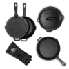 Lot De 6 Pieces De Cuisson En Fonte PIT BOSS -LA MAISON DU BARBECUE lot de 6 piece de cuisson en fonte