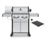 Pack + Barbecue Gaz Baron S 490 Ir Avec Plancha & Rôtissoire + 10 Accessoires - BROIL KING -LA MAISON DU BARBECUE pack barbecue gaz baron s 490 ir avec plancha rotissoire housse broil king
