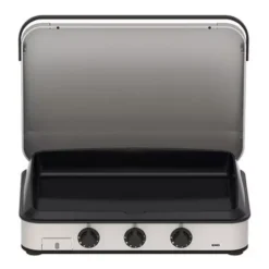 Combo Plancha Enosign Gaz 80 Inox 2023 Avec Capot Inox - ENO -LA MAISON DU BARBECUE pack combo plancha enosign gaz 80 inox 3