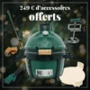 Pack + Noël BIG GREEN EGG Minimax à Poser Avec Poignées -LA MAISON DU BARBECUE pack noel big green egg minimax a poser avec poignees