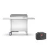 Pack Plancha Elec PLANET Chef 80 + Chariot Fermé + Housse -LA MAISON DU BARBECUE pack plancha elec planet chef 80 chariot ferme housse