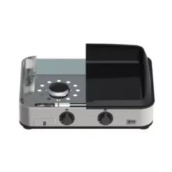 Plancha Enosign Gaz 65 Inox 2023 - ENO -LA MAISON DU BARBECUE plancha enosign gaz 65 inox avec capot 5