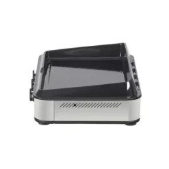 Plancha Enosign Gaz 80 Inox 2023 - ENO -LA MAISON DU BARBECUE plancha enosign gaz 80 inox acier noir avec capot 2