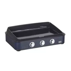 Plancha Enosign Gaz 80 Acier Bleu Navy 2023 - ENO -LA MAISON DU BARBECUE plancha enosign gaz 80 inox acier noir avec capot 8