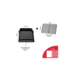 Weber Plancha Genesis + 1/2 Grille Genesis (Réf. 17853) -LA MAISON DU BARBECUE plancha genesis 1 2 grille genesis 2