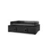 Plancha Modern 60 Gaz Acier Noir - FORGE ADOUR -LA MAISON DU BARBECUE plancha modern gaz 60 acier noir