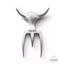 Planche à Découper Avec Fourchette Inox Brossé - TRIDENS By CHABRET -LA MAISON DU BARBECUE planche a decouper avec fourchette inox brosse tridens 7