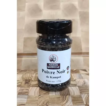 Poivre Noir Kampot Grains 330ml 170g 3 Poivre Noir Kampot Grains 330ml 170g